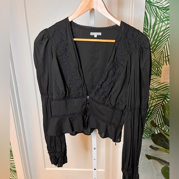 Reformation Meadowlark Blouse - Picture 7 of 11